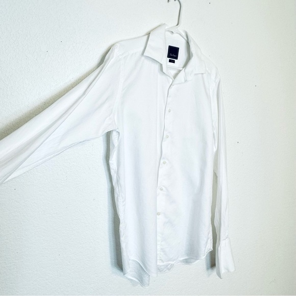 David Donahue - White Non-Iron Dress Shirt - Picture 8 of 10